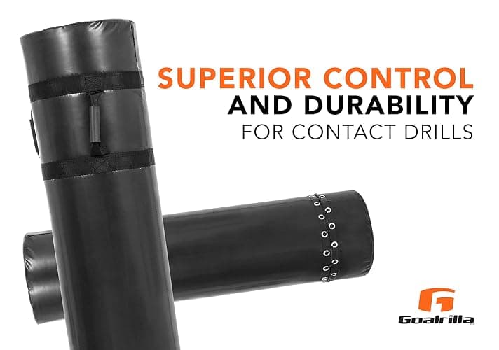 Goalrilla Durable Tackling Dummy with Heavy-Duty Handles for Football Contact Drills, Kickboxing, and More (TR0001W) thumbnail 7