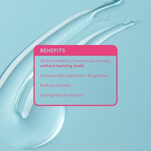 BYOMA Phyto-Mucin Glow Serum - Mucin Face Serum for Glass Skin - Plumps, Primes + Hydrates - Flawless Primer and Makeup Base - Strengthens Skin Barrier - 1.35 fl.oz thumbnail 3