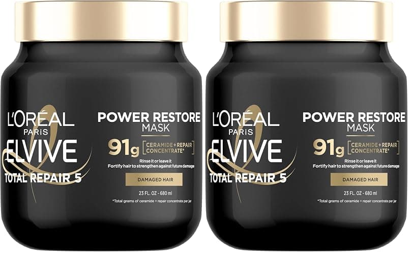 L'Oreal Paris Elvive TR5 Power Restore Multi Use Treatment (Pack of 2) - Image 1