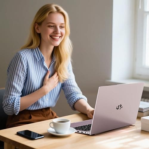 NIMO 15.6" FHD Light-Gaming-Laptop, 8 Cores AMD Ryzen 7 Pro 6850U 32GB LPDDR5 RAM 1TB SSD (Beat i7-1360P Up to 4.7GHz) GPU AMD Radeon 680M IPS Computer with 100W Type-C Backlit Keyboard Fingerprint thumbnail 7
