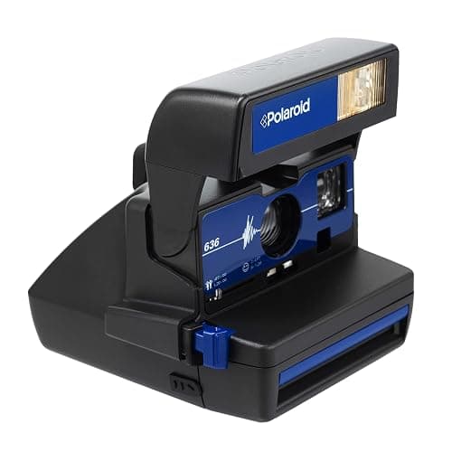 Polaroid 636 Blue Instant Film Camera thumbnail 3