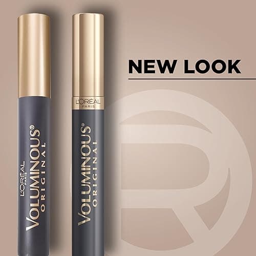 L’Oreal Paris Makeup Voluminous Original Volume Building Mascara, Black Brown, 0.28 fl; oz. - Washable Black Brown - 0.28 Fl Oz (Pack of 1) thumbnail 2