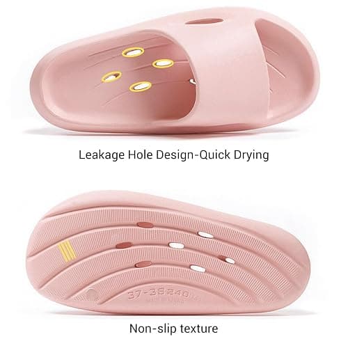 Kattmas Shower Shoes Quick-Dry Non-Slip Bathroom Slippers for Men & Women,Quick-Dry Non-Slip, Home Slides Dorms, Gym, Pool, Spa, Camping, Beach thumbnail 7
