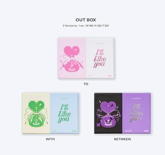 I'll Like You - Random Cover - incl. Photobook, Photocard A + B, Sticker, Album Logo Sticker, ID Photo + Poster thumbnail 5