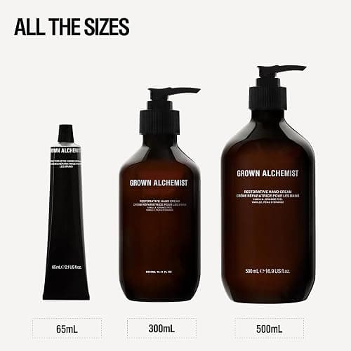 Grown Alchemist Restorative Hand Cream. Vanilla and Orange Peel. Non-Greasy Moisturizer to Nourish and Soften Hands (65ml). thumbnail 5