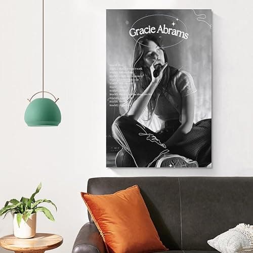 SAVOMA Gracie Abrams Good Riddance 3 Canvas Poster Wall Decorative Art Painting Living Room Bedroom Decoration Gift Unframe-style12x18inch(30x45cm) thumbnail 5