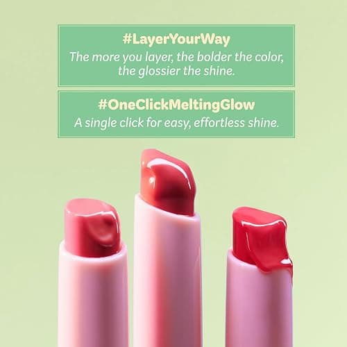 COLORGRAM Fruity Glass Stick 03 Pleasing Berry | Long-Lasting Juicy Lip Tint with Radiant, Glossy Finish | Melting Syrupy Texture for Vibrant, Hydrated Lips | Non-Sticky Shine - Pleasing Berry thumbnail 5