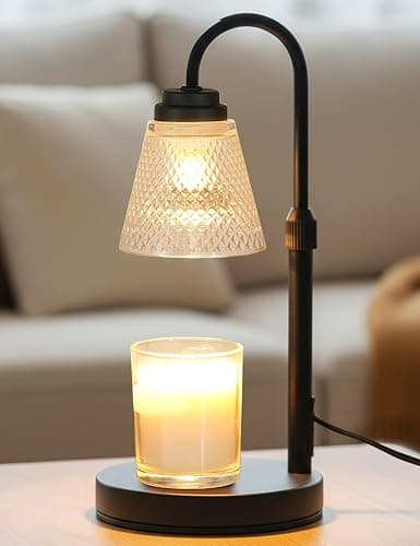 QUTADI Candle Warmer Lamp with Timer Dimmer, Birthday Gifts for Mom Women Friend Sister, House Warming Gifts, Wax Melt Warmer, Office Apartment Dorm Room Home Decor thumbnail 9