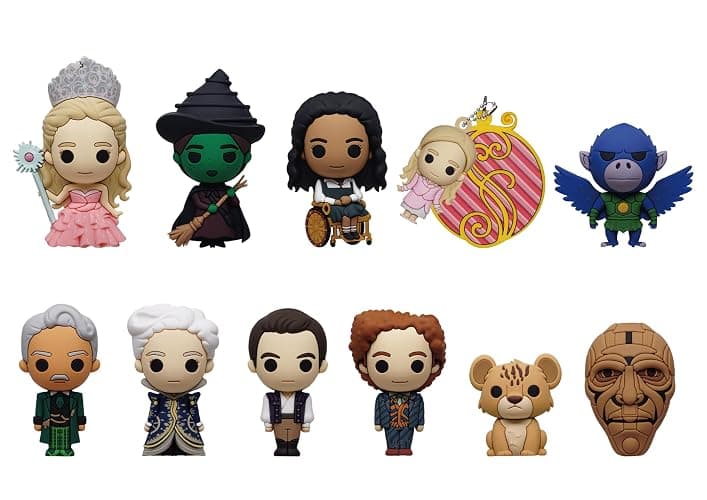 Wicked Series 1 – 5" Collectible Bag Clip – Blind Bag (ONE Random Figure) – Movie Musical Character Keychain/Backpack Accessory | Official Licensed Merchandise thumbnail 2