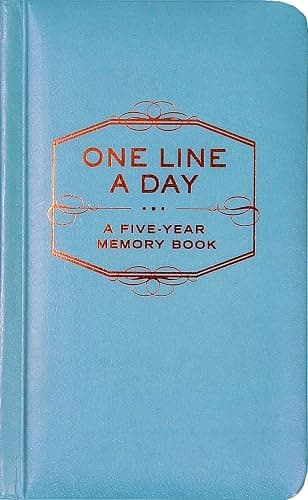 One Line A Day: A Five-Year Memory Book (5 Year Journal, Daily Journal, Yearly Journal, Memory Journal) thumbnail 2