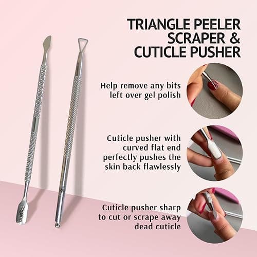Pronto 16 Oz Acetone Nail Polish Remover and Nail Cuticle Oil Duo, 100 Percent Pure Acetone for Natural, Gel, Acrylic Nails, Cuticle Oil Drops for Repairing Damaged Cuticles and Nail Hydration thumbnail 7