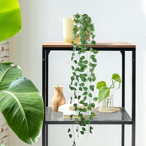 12 Pack Artificial Ivy Garland, 84 Ft Fake Vines Hanging Plants for Room Decor, 72 Leaves Aesthetic Faux Greenery Garland Vines with Strengthened Joint Prevent Leaves Falling Off for Wall Decor thumbnail 4