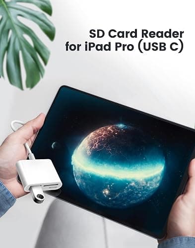 USB C SD Card Reader, Oyuiasle USB C to SD Card for iPhone 15 16/iPad/Mac/Laptop, USB-C/Type C Memory Card Adapter for iMac, iPad Pro Air Mini, MacBook Pro Air,Galaxy,MicroSD/SD thumbnail 6