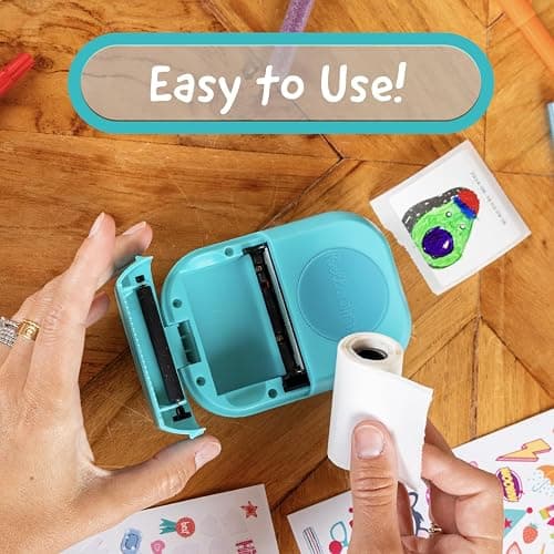 Sticker Maker by Hello Blink - Mini Stickers and Photo Printer - Small Portable Bluetooth Thermal Printer Sticker Machine for Kids Gifts - Aged 8+ - iPhone Android Compatible thumbnail 4