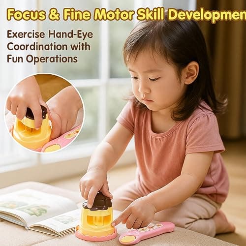 3Pcs Pudding Feeding Toy for Doll Accessories, Pink & Yellow Kitchen Dessert Simulation Set with Pudding, Storage Jar and Spoon, Educational Toy for Imaginative Play, Role-Playing Toys for Girls Boys thumbnail 5