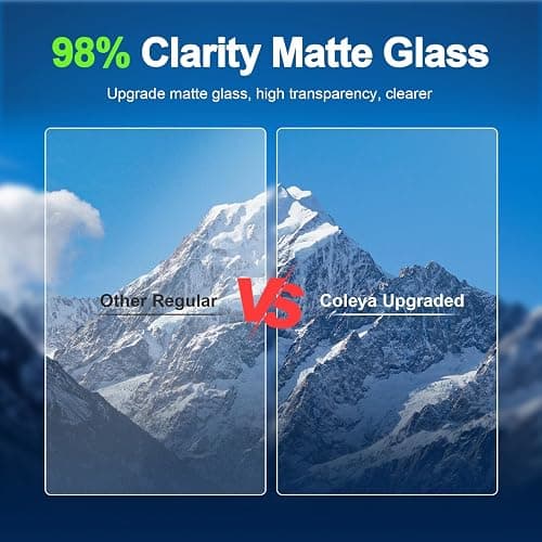 Coleya Anti-Glare Matte 2022-2026 Civic Screen Protector, for Honda Civic (LX/EX/EX-L/Sport/Sport Hybrid) 7-inch Touchscreen, 9H Tempered Glass 2025 Civic Sedan Accessories HD&Anti-Fingerprint 7" thumbnail 5