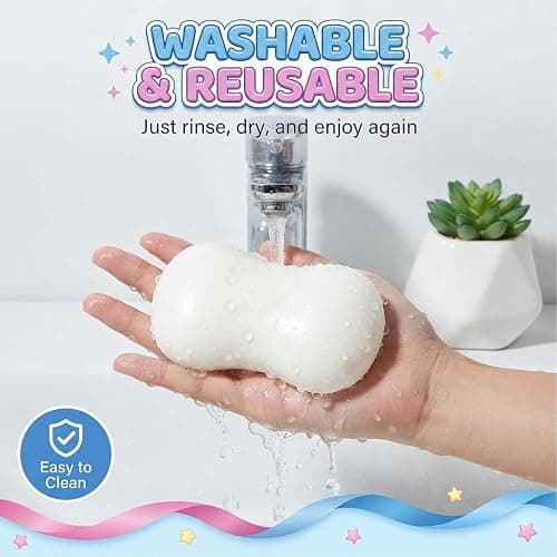 Crunchy Soap Squishy, Asmr Crunchy Squishy, Slow Rising Soap Squishy Toys | Squishy Crunchy Soap Fidget Toys, Squishy Sensory Toys, Squishy Stress Relief Toys,Stress Balls,for Kid & Adult, Party Favors thumbnail 5