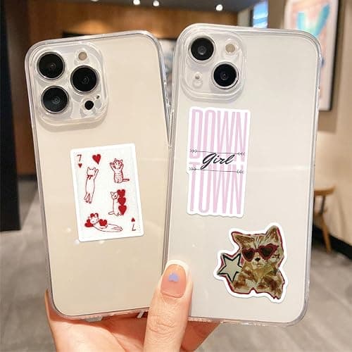 100pcs Y2K Downtown Girls Stickers Pack for Girls Women Kids Aesthetic Stickers for Water Bottles Laptop Phone Pink Aesthetic Preppy Stuff, Things, Inspirational Positive Motivational Decals (Black) thumbnail 3
