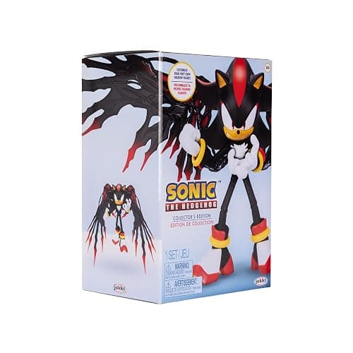 Sonic The Hedgehog Shadow Action Figure Six-Inch Scale Customizable Collector Edition Figure thumbnail 8