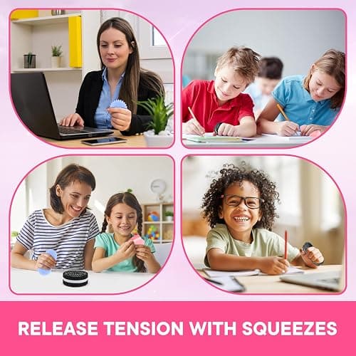 4 Pcs Squishy Fidget Toys, Cute Cookie Sensory Toys for Kids with Autism, Squishies Stress Relief Fidgets Toys for Adults, Party Favor Gift thumbnail 6