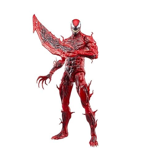 Marvel Legends Series Carnage, Venom: Let There Be Carnage Deluxe Collectible 6 Inch Action Figure thumbnail 4