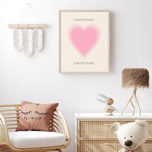 Habseligkeit Pink Matisse Wall Art Prints, Abstract Wall Art Exhibition Posters, Vintage Wall Art Prints, Retro Room Decor for Girl's Bedroom 8x10 inch, Unframed - 10L" x 8W" - R thumbnail 6