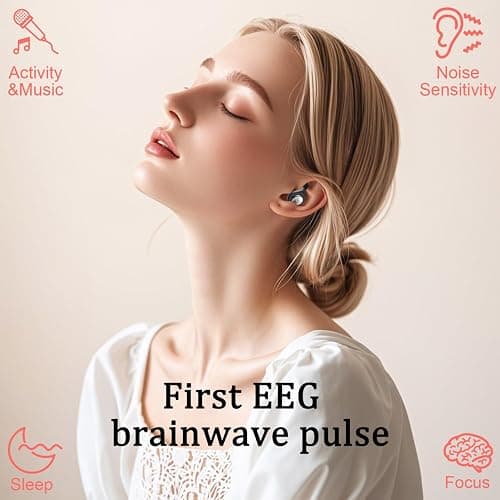 Ear Plugs for Sleeping Noise Cancelling 45dB, Reusable Silicone Earplugs with 8 Eartips and Travel Case, Soft Comfort Hearing Protection for Concerts, Snoring, Travel, Study (Black) thumbnail 4