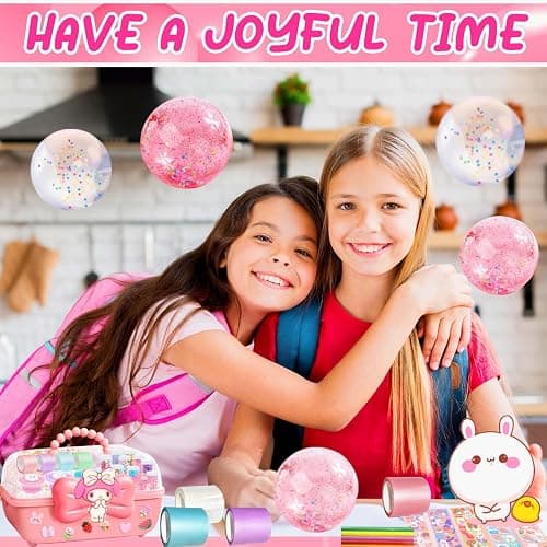 Nano Tape Bubble Kit for Kids, Squishy Toys Maker Making Kit, Birthday Gifts Toys for 4 5 6 7 8 9 10 11 12 Year Old Girls Girl, Kids Toys for Girls 4-6 6-8 7-8 8-10 10-12 thumbnail 7