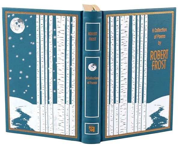A Collection of Poems by Robert Frost (Leather-bound Classics) thumbnail 3