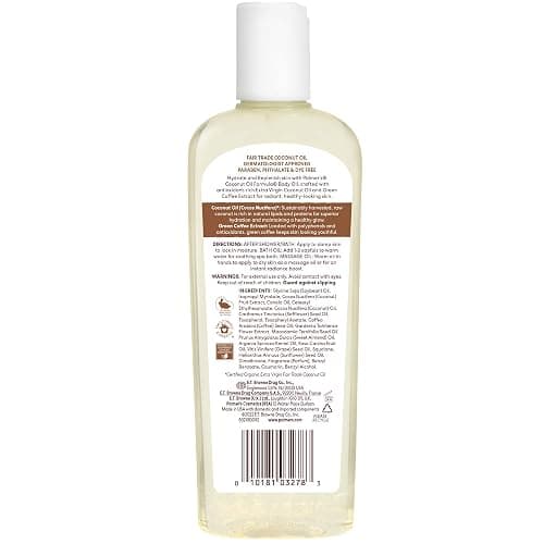 Palmer's Coconut Oil Formula Body Oil, Body Moisturizer with Green Coffee Extract, Bath Oil for Dry Skin, 8.5 Ounces (Pour Cap) thumbnail 2