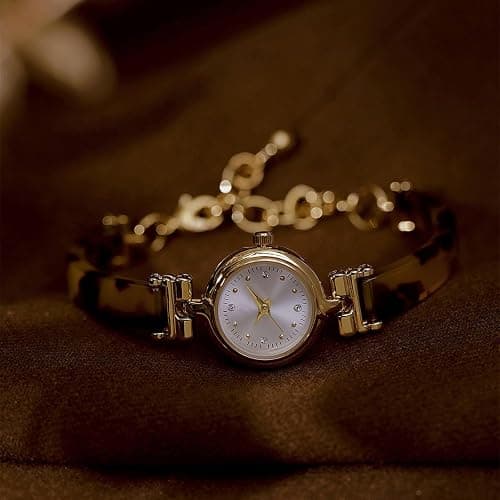 BESTKANG Vintage Amber Color Women's Bracelet Chain Watch - Stylish Retro Watch for Women thumbnail 4