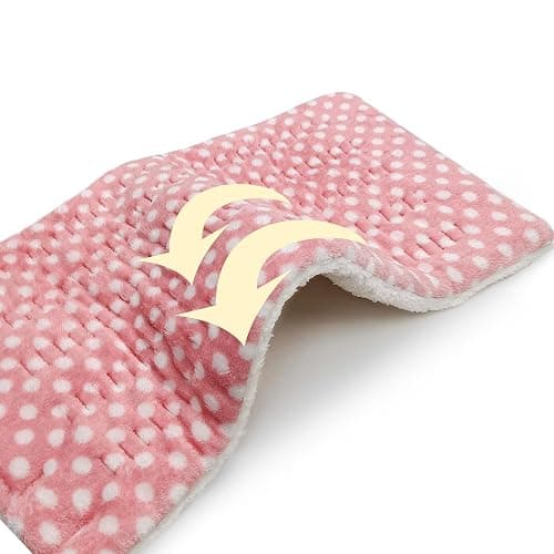 HELLOMOTO Heating Pad for Back, Neck & Shoulder Pain Relief with 12 Heat Settings and 8 Timer Settings, 12"x24" Extra Large Heat Pad, Machine Washable - Pink thumbnail 6