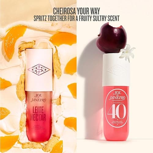 Sol de Janeiro Limited Edition Leite Perfume Mists, 3 fl oz. | Creamy & Craveable Body Mist in Milky & Fruity Gourmand Scents thumbnail 8