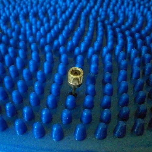 AppleRound Inflated Wobble Cushion with Hand Pump, Air Stability Board (Extra Thick), Core Balance Disc for Adults, Sensory Wiggle Seat for Kids, Flexible Seating for All Age, 13.5in / 34cm Diameter thumbnail 4