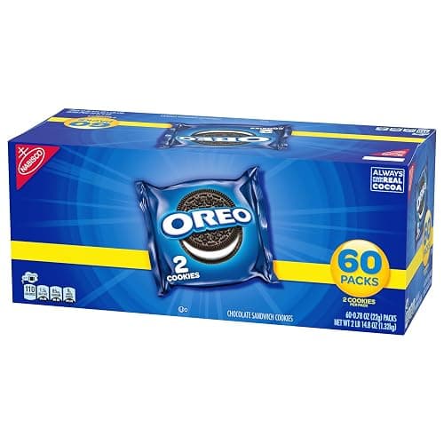 OREO Chocolate Sandwich Cookies, 60 Snack Packs (2 Cookies Per Pack) thumbnail 15