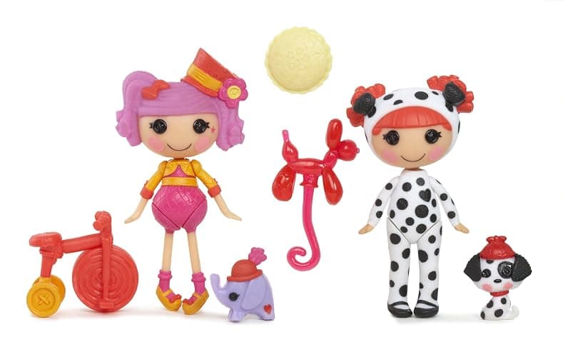 Mini Lalaloopsy Fun House dolls, Peanut and Ember, - Image 1