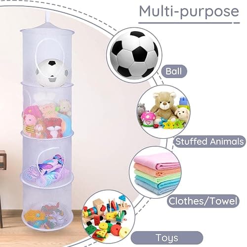 Toy Storage Suffed Animals Hammock thumbnail 6