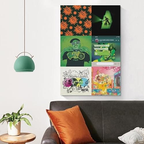 SIXDO MOR, No Le Temas a La Oscuridad INTER SHIBUYA FELIZ CUMPLEANOS TE PIRATEAMOS EL ALBUM Canvas Poster Wall Decorative Art Painting Living Room Bedroom Decoration Gift Unframe-style12x18inch(30x45cm) thumbnail 5