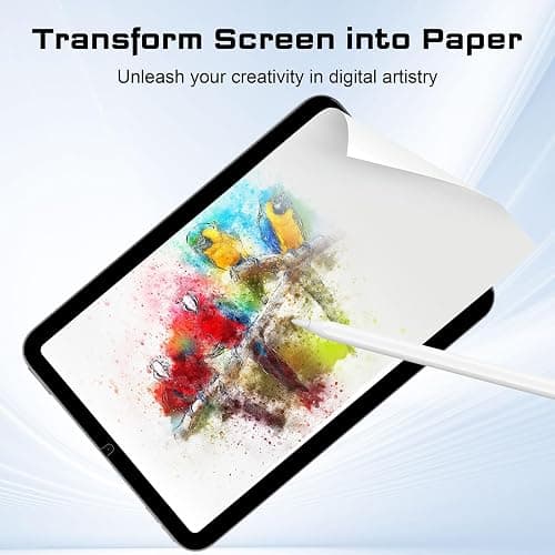 FOJOJO Magnetic Paper Screen Protector for iPad Mini 7 2024 (A17 Pro) & iPad Mini 6 8.3 Inch,Detachable and Reusable Nano Adsorption High Sensitive Anti Glare Matte Film for Note-Taking,Drawing, Art thumbnail 3