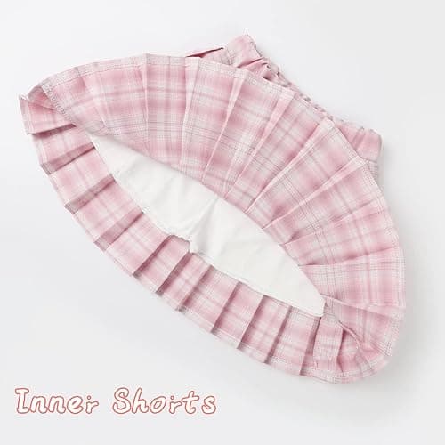 KEREDA Girls Pleated Mini Skirt High Waist Tennis School Uniform Skirts 4-14 Years thumbnail 5