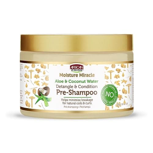 African Pride Aloe & Coconut Water Pre-Shampoo 355ml - Image 1
