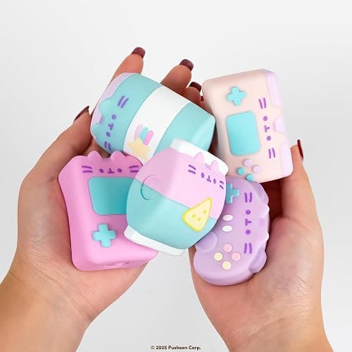 Hamee Pusheen The Cat [Gamer Girl Series] Cute Water Filled Squishy Toy [Birthday Gift Bags, Party Favors, Gift Basket Filler, Stress Relief Toys] – 1 Pc. (Mystery – Blind Capsule) thumbnail 7