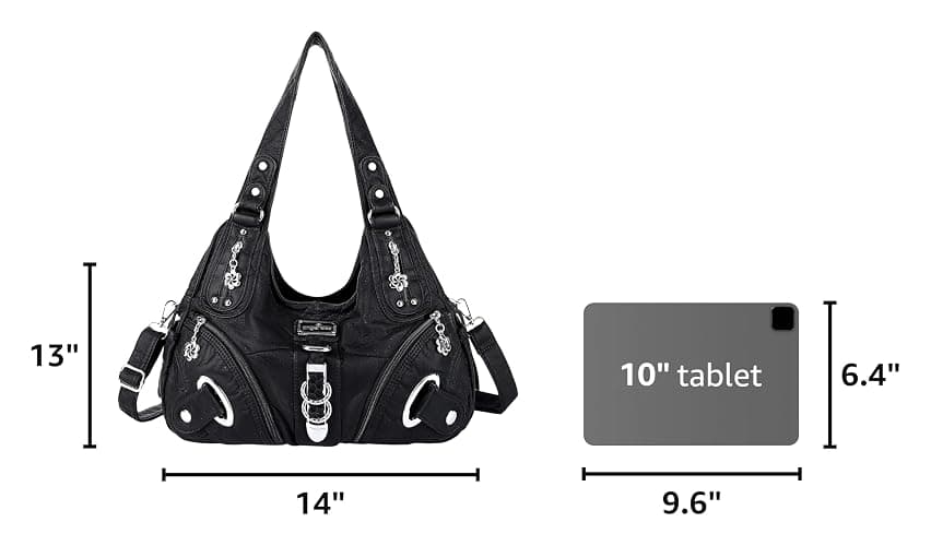 Angelkiss Hobo Purses and handbags for Women Satchel Handbag Women Purses Large Daily Shoulder Bags thumbnail 3