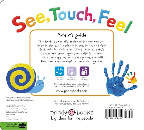 See, Touch, Feel: A First Sensory Book thumbnail 2