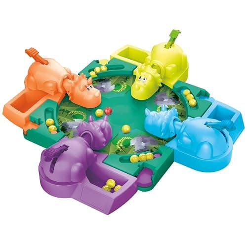 Hasbro Gaming Hungry Hungry Hippos Dino Edition Board Game, Pre-School Game for Ages 4 and Up; for 2 to 4 Players (Amazon Exclusive) thumbnail 4