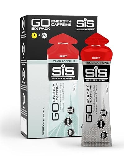 Science in Sport Go Isotonic Energy Gel with Caffeine, Berry Flavour, 60ml (6 Packs) - Image 1