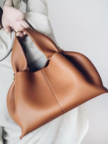 Cloud Pouch Dumpling Clutch Purse Women Tote Shoulder Retro Crossbody Bag Casual Dumpling Hobo Bag thumbnail 3