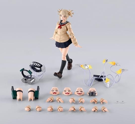 TAMASHII NATIONS - My Hero Academia - Himiko Toga S.H.Figuarts Action Figure | My Hero Academia 6 Inch Action Figure S.H. Figuarts - Himiko Toga thumbnail 5