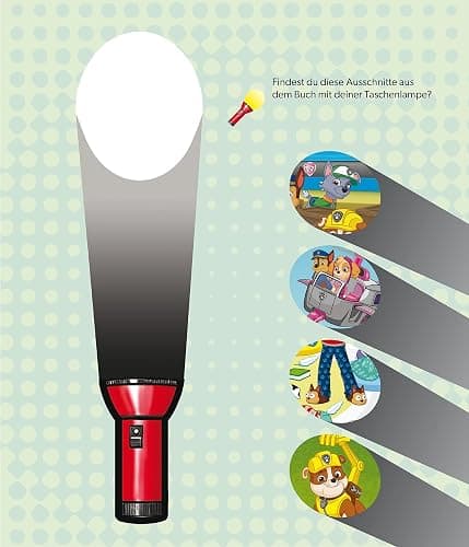 PAW Patrol Mein Taschenlampenbuch: Mit Folienseiten und wiederverstaubarer Taschenlampe. Für Kinder ab 4 Jahren thumbnail 6