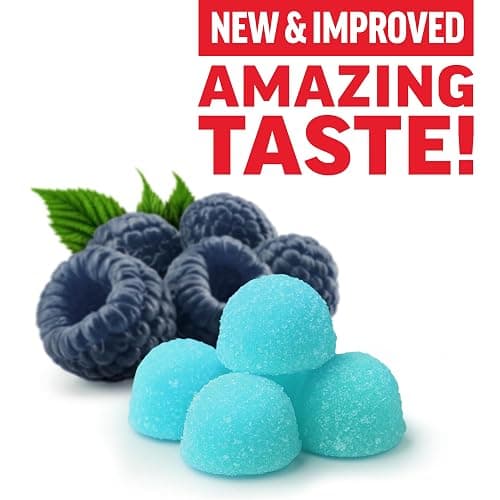 Force Factor Creatine Monohydrate Gummies, NSF Certified, 5g Dose for Men & Women to Support Muscle, Strength, Recovery, Cognitive Health & Memory, Packaging May Vary, Blue Raspberry, 150 Gummies thumbnail 3